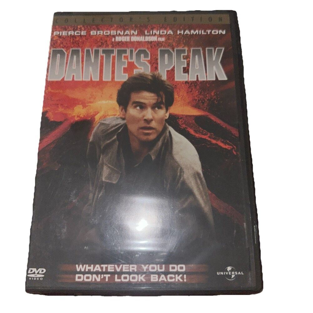 Dante's Peak DVD Pierce Brosnan Linda Hamilton